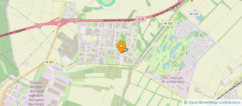 localisation de l'entreprise IDSB PRODUCTION GRAND EST  HRDT