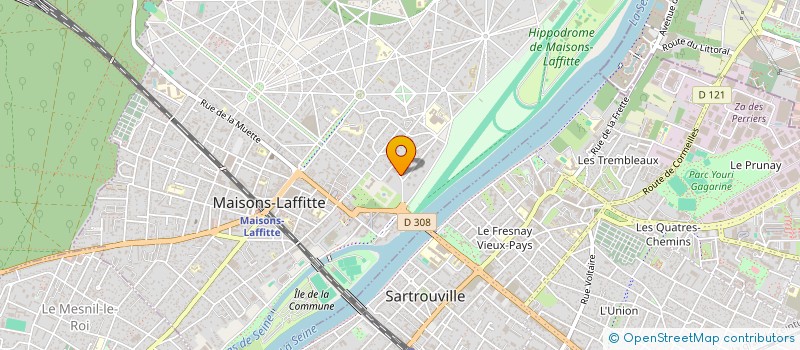 localisation de l'entreprise IDSECO  MAISONS-LAFFITTE