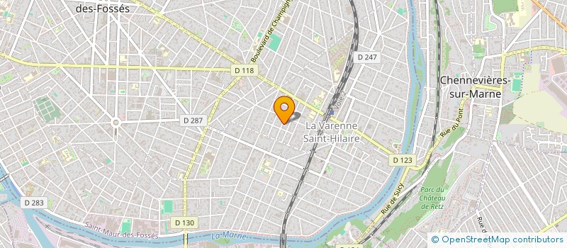 localisation de l'entreprise IDSJMIPM à SAINT-MAUR-DES-FOSSES