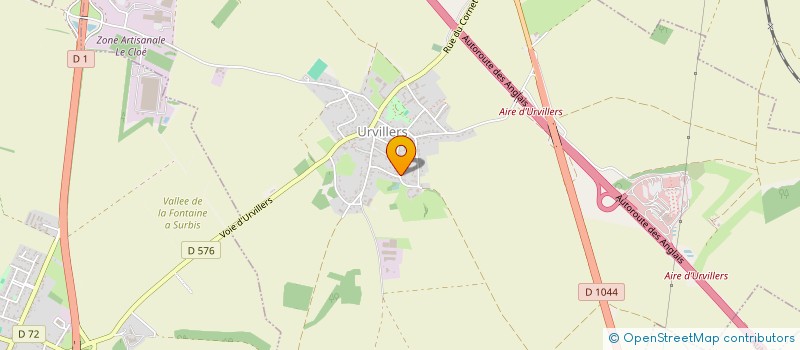 localisation de l'entreprise IDSN  URVILLERS