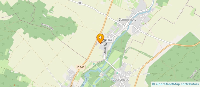 localisation de l'entreprise IDSTEEL à DANNEMOIS