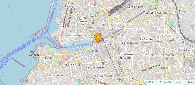 localisation de l'entreprise IDSUD ENERGIES PV2 à MARSEILLE