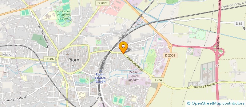 localisation de l'entreprise IDT  BESSONIES