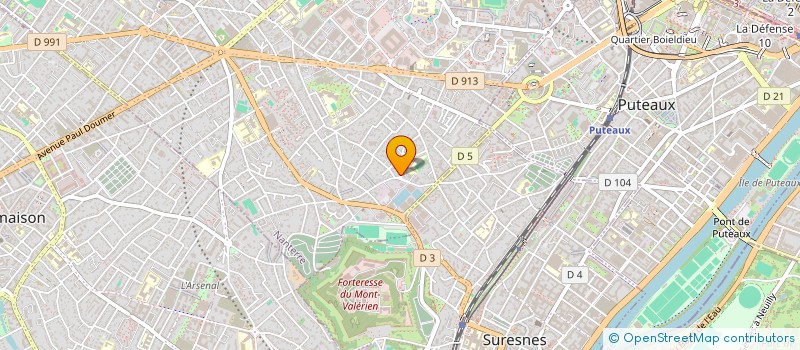 localisation de l'entreprise IDTECH-CONSULTING  NANTERRE