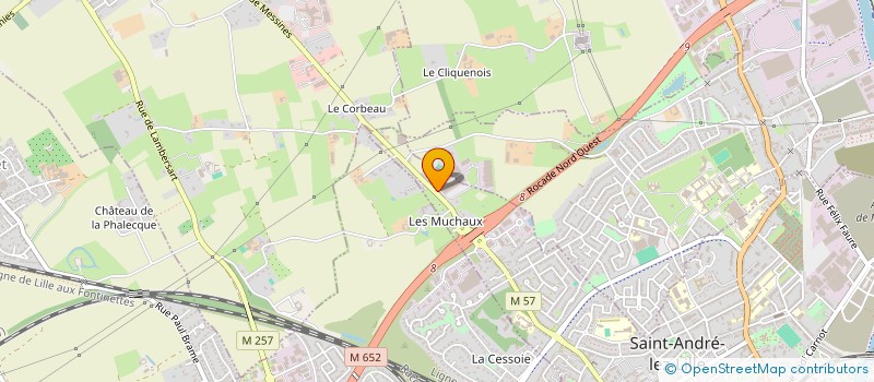 localisation de l'entreprise IDTISS ASSO  SAINT-ANDRE-LEZ-LILLE