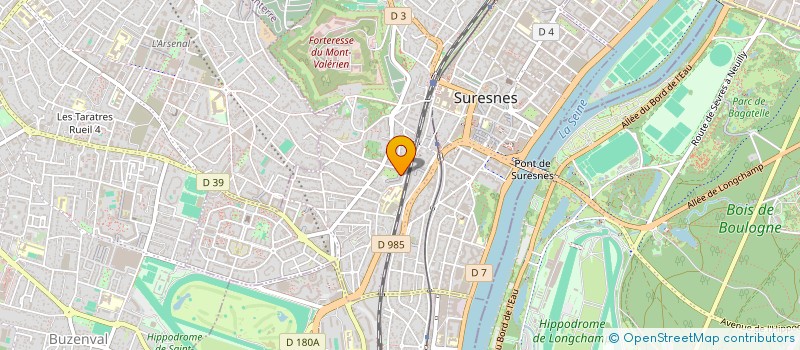 localisation de l'entreprise IDTREE à SURESNES