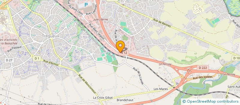 localisation de l'entreprise IDUNN à TREGUEUX