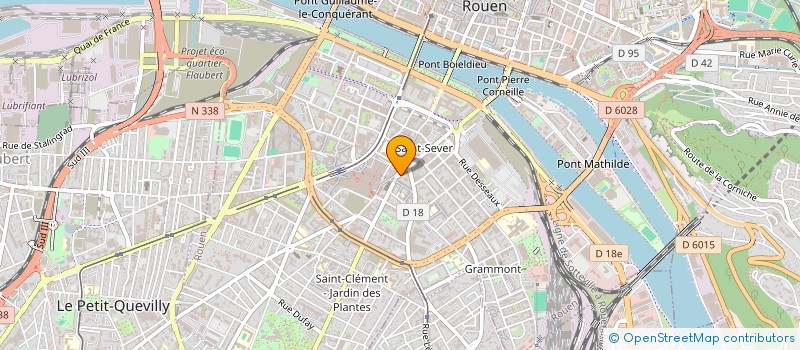 localisation de l'entreprise IDURAR PRODUCTION à ROUEN