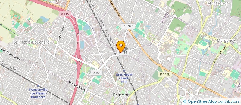 localisation de l'entreprise IDV CONCEPT à SAINT-PRIX