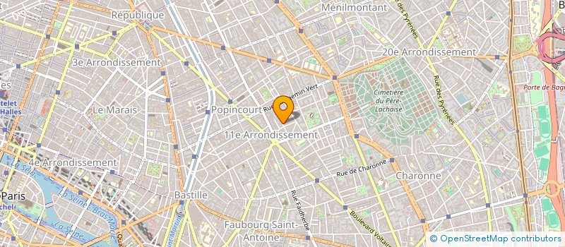 localisation de l'entreprise IDVAL  PARIS