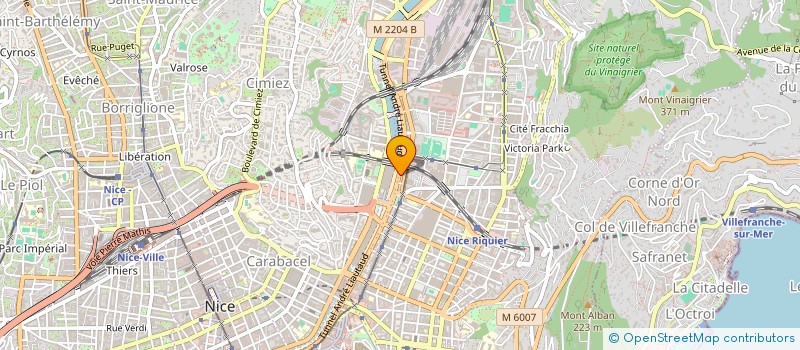 localisation de l'entreprise IDX à NICE