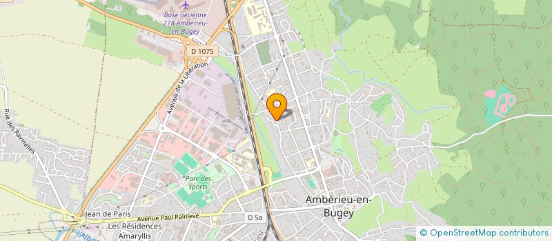 localisation de l'entreprise IDY GROUPE  AMBERIEU-EN-BUGEY