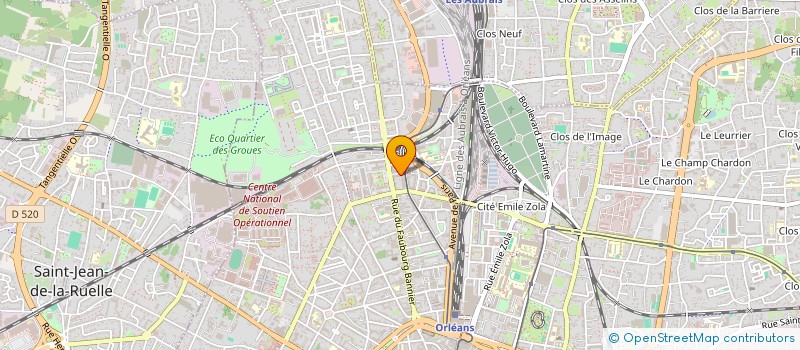 localisation de l'entreprise IDYLIA LA RENAISSANCE à ORLEANS