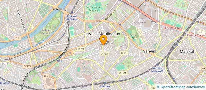 localisation de l'entreprise IDYLL à ISSY-LES-MOULINEAUX