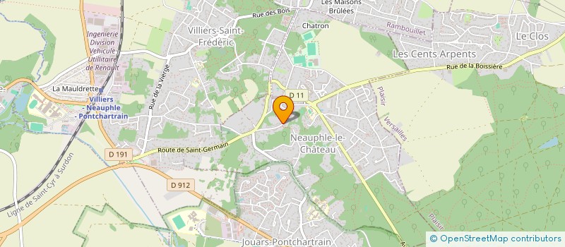 localisation de l'entreprise IDYLLE à NEAUPHLE-LE-CHATEAU