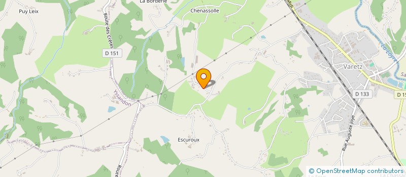 localisation de l'entreprise IDYLLE  BRIVE-LA-GAILLARDE