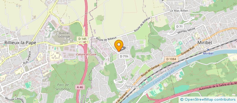 localisation de l'entreprise IDYLLE  NEYRON