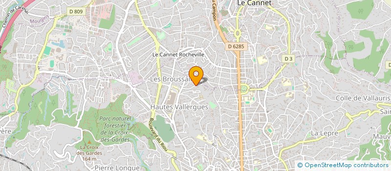 localisation de l'entreprise IDYLLE PRODUCTION à CANNES