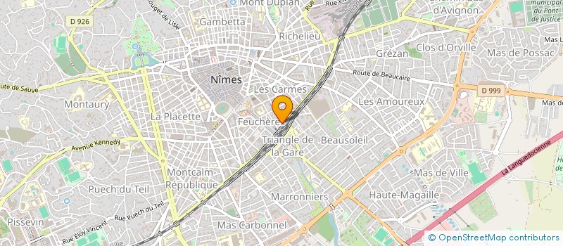 localisation de l'entreprise IDYLO  NIMES