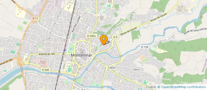 localisation de l'entreprise IDYNE à MONTELIMAR