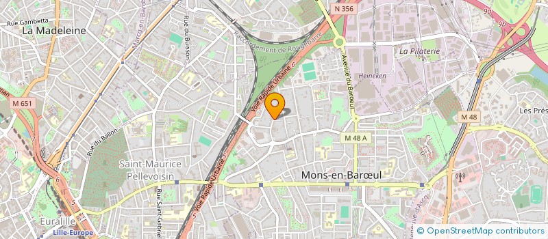 localisation de l'entreprise IDZ  MONS-EN-BARUL