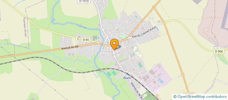 localisation de l'entreprise IE FOOD à ETAIN