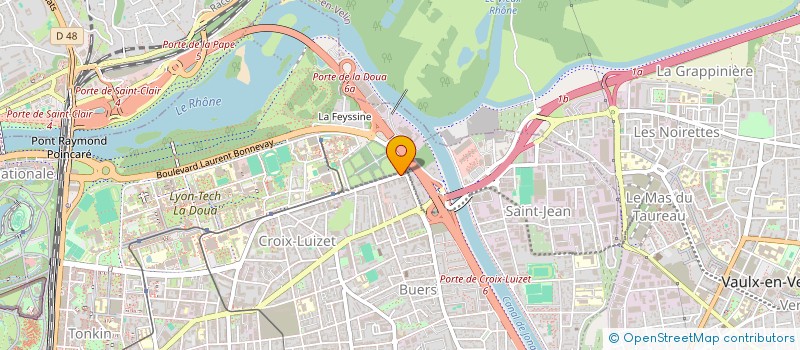 localisation de l'entreprise IE LO RA  VILLEURBANNE