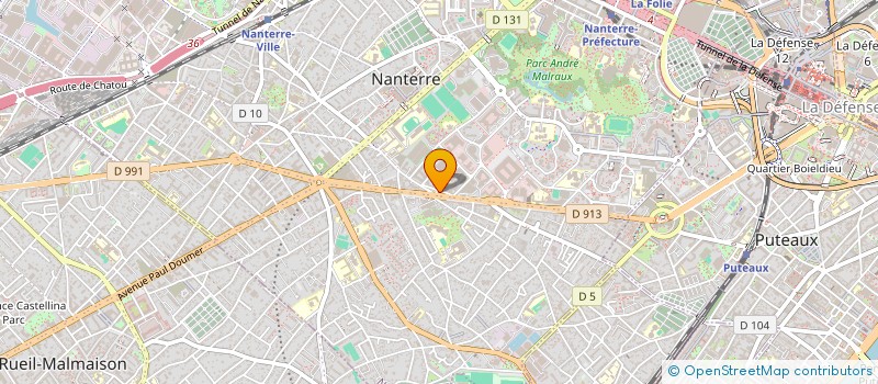 localisation de l'entreprise IE NANTERRE  NANTERRE