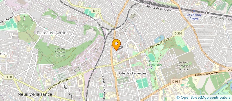 localisation de l'entreprise IE-PRO à NEUILLY-SUR-MARNE