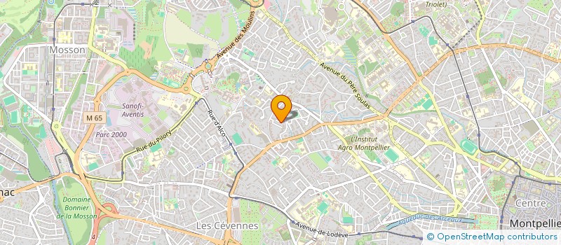 localisation de l'entreprise IE REAL ESTATE à MONTPELLIER