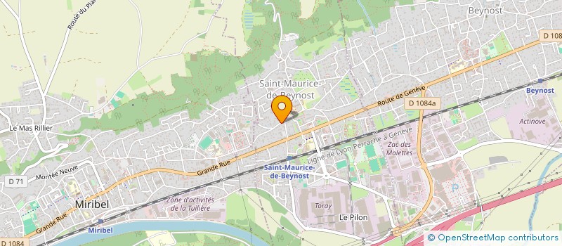 localisation de l'entreprise IE01  SAINT-MAURICE-DE-BEYNOST