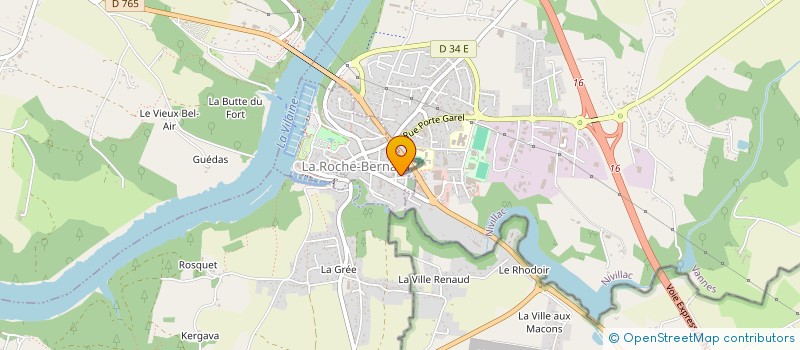 localisation de l'entreprise IEC BATIMENT CONSEILS à LA ROCHE-BERNARD