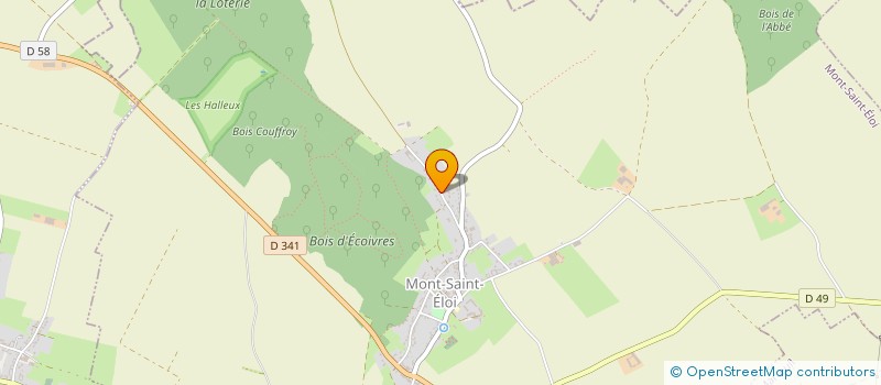 localisation de l'entreprise IEC ELECTRICITE  MONT-SAINT-ELOI