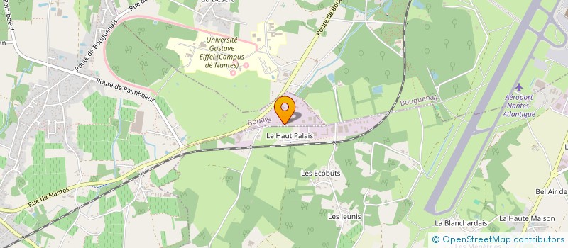 localisation de l'entreprise IEC ENERGIES à BOUAYE