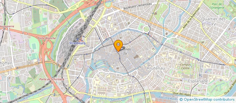 localisation de l'entreprise IEC ENTREPRISE à STRASBOURG