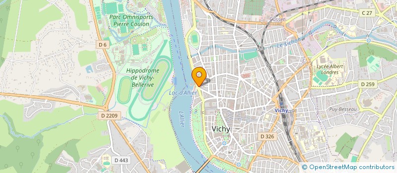 localisation de l'entreprise IEC VICHY à VICHY