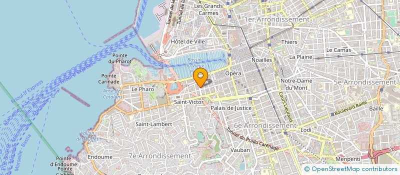 localisation de l'entreprise IECCOM à MARSEILLE