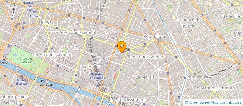 localisation de l'entreprise IED  PARIS