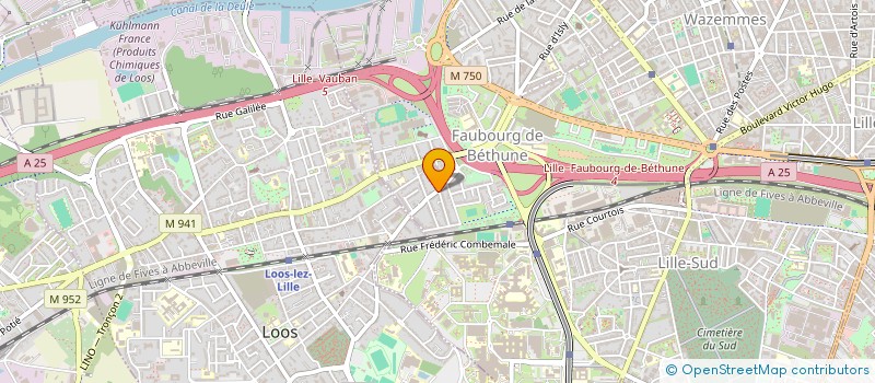 localisation de l'entreprise IED CAPITAL  LILLE