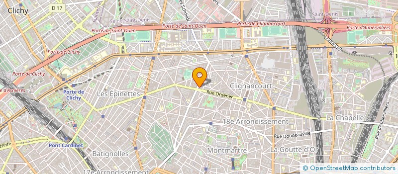 localisation de l'entreprise IEG  PARIS