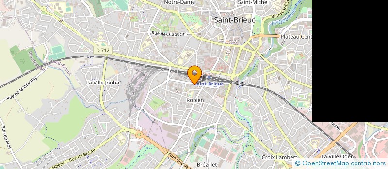 localisation de l'entreprise IEL EXPLOITATION 1 à SAINT-BRIEUC