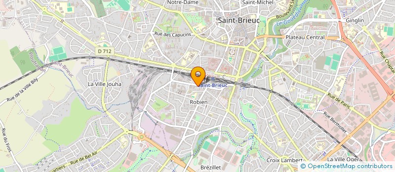 localisation de l'entreprise IEL EXPLOITATION à SAINT-BRIEUC