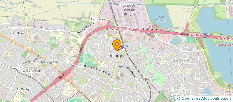 localisation de l'entreprise IEM  BRUGES