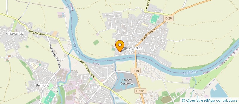 localisation de l'entreprise IEMK  LOYETTES