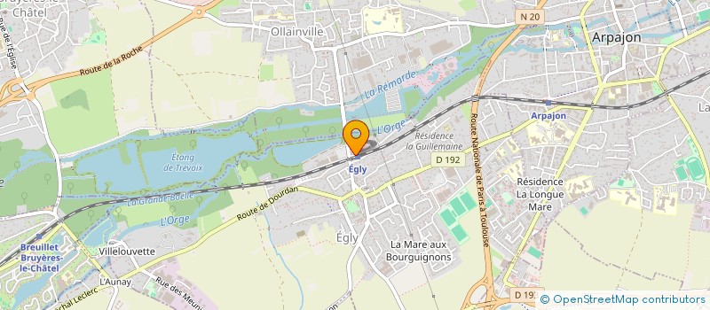 localisation de l'entreprise IEMM IMMO  EGLY