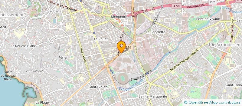 localisation de l'entreprise IEN6 ECOLE TEISSEIRE à MARSEILLE