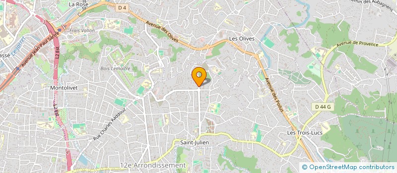 localisation de l'entreprise IENA PARK à MARSEILLE