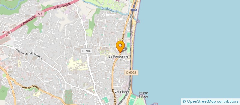 localisation de l'entreprise IEP INTERNATIONAL ENGINE PARTNER à ANTIBES