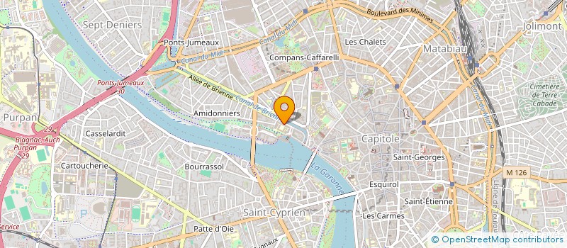 localisation de l'entreprise IEPROUD à TOULOUSE