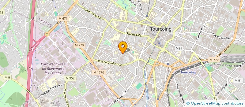 localisation de l'entreprise IES à TOURCOING